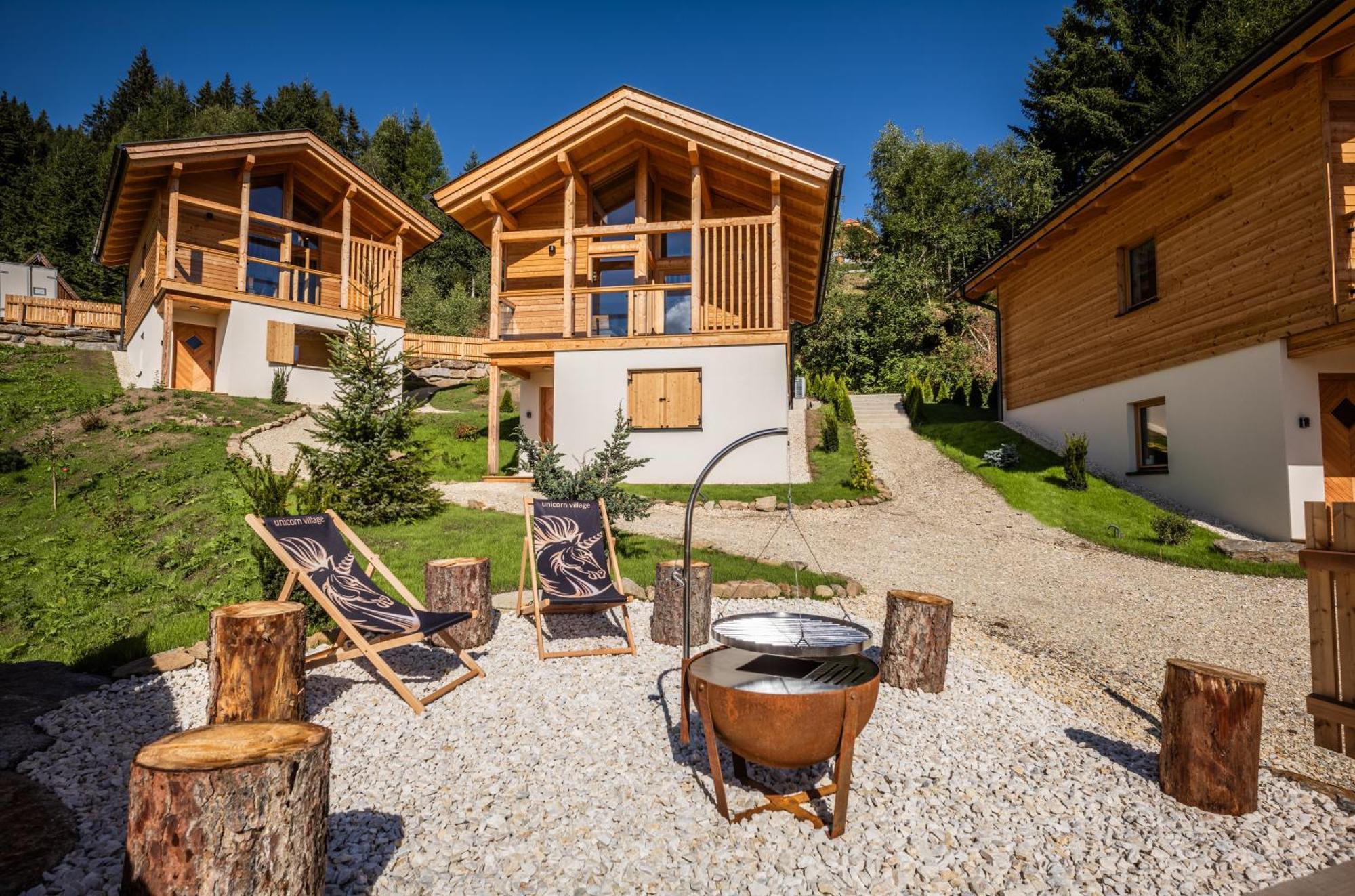 Ferienhaeuser Koralpe Unicorn Village Вольфсберг Экстерьер фото